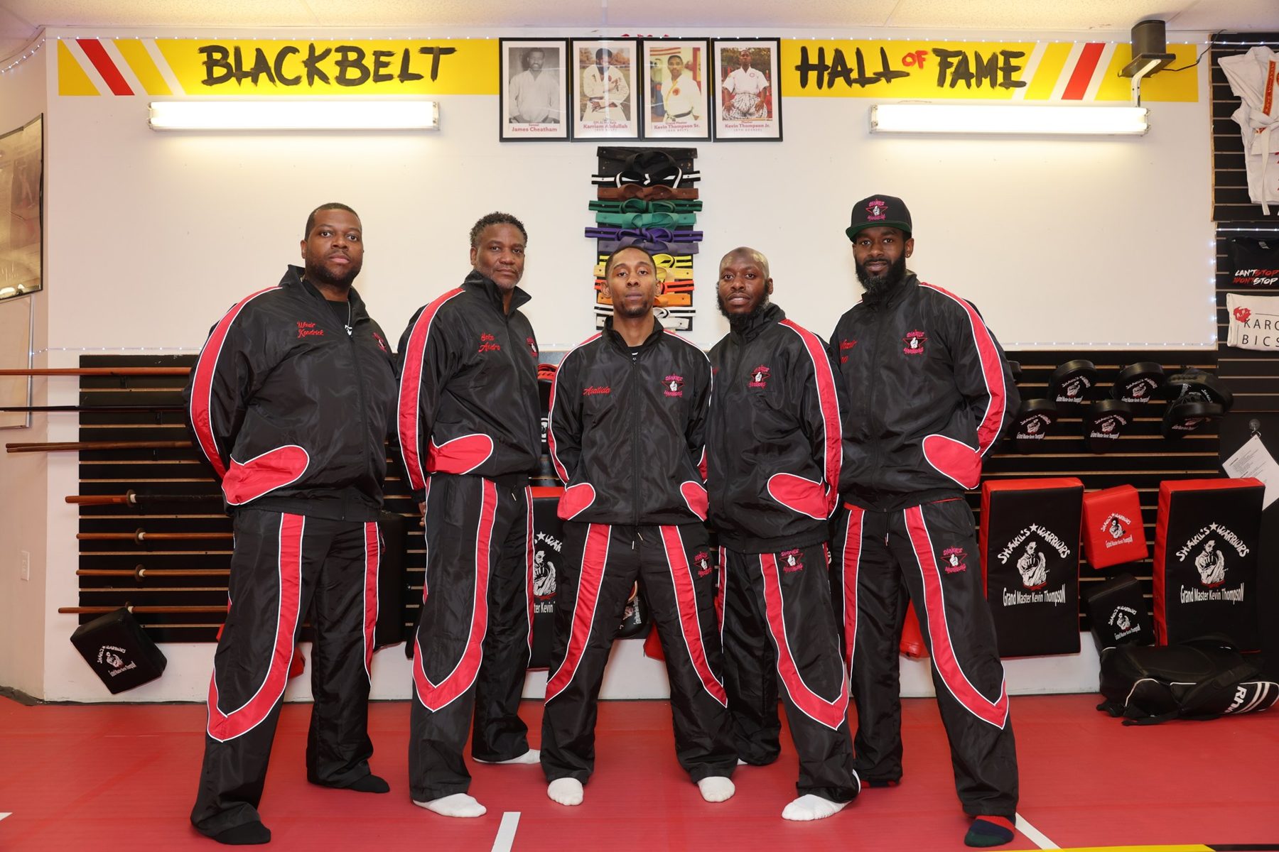 Shakil Warriors black belts