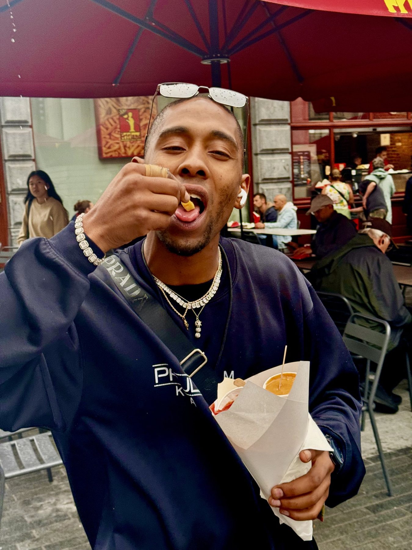 Street food stop